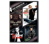 4 Film Favorites: Steve McQueen (Bullitt, The Cincinnati Kid, The Getaway: (DVD)