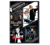 4 Film Favorites: Steve McQueen (Bullitt, The Cincinnati Kid, The Getaway: (DVD)