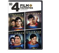 4 Film Favorites: Superman (Superman II: Special Edition, Superman III: De (DVD)