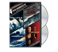 4 Film Favorites: Survival (Outbreak, The Perfect Storm, Poseidon, Twister (DVD)