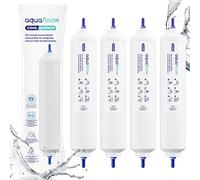 4 filtri acqua frigorifero AquaFloow comp con Samsung HAFEX/EXP DA29-10105J