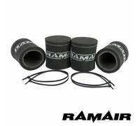 4 filtri aria stack Velocity Single Carb Sock Dellorto DHLA e DRLA 100mm