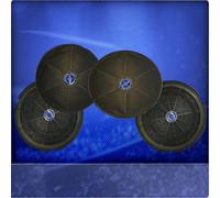 4 Filtri Attivi In Carbonio Filtri Compatibili Con La Cappa Smeg FLT6