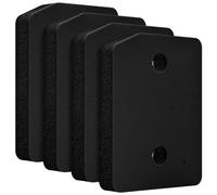 4 filtri per asciugatrice Miele T1 serie 9164761, ricambio per asciugatrice Miele T1, fine / grossolana, 207 x 157 x 30 mm, filtro in spugna