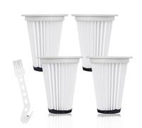 4 filtri per Einhell TE-SV 18 Li, filtro lavabile per aspirapolvere, riutilizzabile, filtro a pieghe adatto per aspirapolvere Einhell TE-SV 18 Li