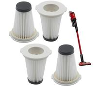 4 filtri pieghevoli compatibili con Einhell TE-SV18 Li aspirapolvere palmare senza fili 2347180