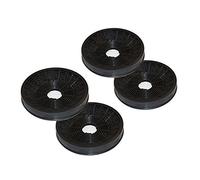 4 Filtro a carbone attivo (2 Coppia) per KF 17146 accessori cappa aspirante ventilato Funzionamento kf17146