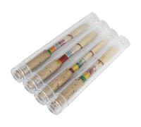 4 fischietti morbidi per oboe con scatola di immagazzinaggio morbido fischietti naturali fischietti per strumento musicale parte di ricambio durevole