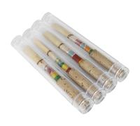 4 fischietti morbidi per oboe con scatola di immagazzinaggio morbido fischietti naturali fischietti per strumento musicale parte di ricambio durevole