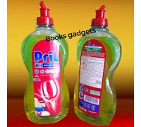 4 Flaconi Pril Brillantante + Asciuga Rapido Limone Lavastoviglie 500ml