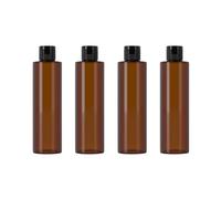 4 flaconi ricaricabili portatili da 250 ml per cosmetici, shampoo, balsamo, struccante, a prova di perdite