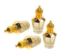 4 flaconi roll-on portatili in per profumi e oli essenziali,