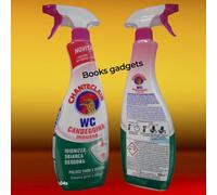4 Flaconi Spray Chante Clair WC Candeggina Mousse Igienizza Sbianca Odora 625ml