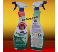4 Flaconi Spray Chante Clair WC Disincrostante Mousse Elimina Calcare Germi
