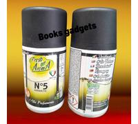 4 Flaconi Spray Fresh Aroma N°5 Deodorante Ambiente Ricarica per Diffusore