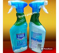 4 Flaconi Viakal Spray VETRO DOCCIA ESPRESS N°1 contro il Calcare Anticalcare
