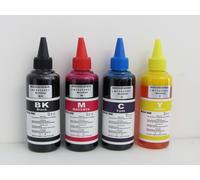4 Flaconi X 100 ML Inchiostro per Stampanti Brother
