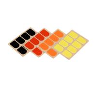 4 fogli di cuscinetti per bocchino per clarinetto, sassofono soprano, con forte adesivo, facili da usare