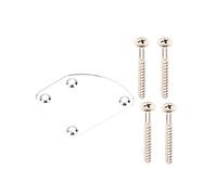 4 Fori Metallo Chitarra Basso Collo Piastra Con Viti Chitarra Collo Joint Board Piastra di Montaggio Accessorio Chitarra Elettr