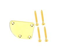 4 Fori Metallo Chitarra Basso Collo Piastra Con Viti Chitarra Collo Joint Board Piastra di Montaggio Accessorio Chitarra Elettr