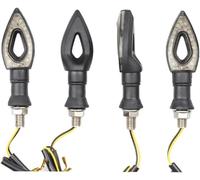 4 FRECCE MOTO SIFAM CLI7059 TRIANGOLARE LED SEQUENZIALI OMOLOGATE UNIVERSALI