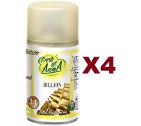 4 FRESH AROMA MATIC DEODORANTE AMBIENTE 1 MILLION AIR RICARICA 250ML DEO SPRAY