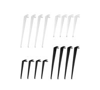 4 gambe da tavolo New ERA inclinate, metallo stabile, gambe per Hairpin Legs stabili da tavolo semplice e minimalista, piedini inclinati, regolabile in altezza (71 cm (tavolo / scrivania), nero)