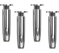 4 gambe luminose per armadio, TV, scarpe e bagno, altezza da 8 cm a 15 cm, supporto per carichi pesanti e piedini in pelliccia