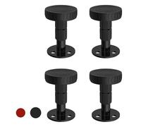 4 gambe regolabili in metallo per mobili resistenti con meccanismo anti scossa strumento libera installazione gambe regolabili in altezza per mobili