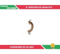 4 GANASCE FRENO POSTERIORI ASHIKA 55-06-622
