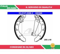 4 GANASCE FRENO POSTERIORI ATE 650268