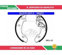 4 GANASCE FRENO POSTERIORI ATE 650273