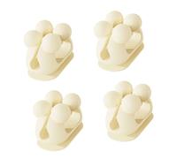 4 ganci da parete in silicone adesivo forte ganci adesivi in silicone ganci da parete per riporre in qualsiasi stanza organizer da bagno multifunzionali