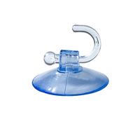 4 ganci da parete trasparenti per cucina, bagno, ventose, riutilizzabili, in plastica, alla moda