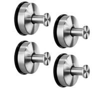 4 ganci per asciugamani da bagno a ventosa ganci per doccia ganci per