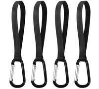 4 ganci per passeggino GuoluvSoo multifunzione, per borse, borse per pannolini, borse, shopping, zaini, clip e ganci universali per passeggino, gancio per mamma, accessori per passeggino