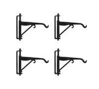 4 ganci per piante in miniatura per la scena della casa delle bambole accessori decorativi realistici staffa per piante per progetti artigianali accessori per la decorazione della scena della casa