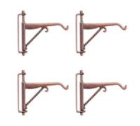 4 ganci per piante in miniatura per la scena della casa delle bambole accessori decorativi realistici staffa per piante per progetti artigianali accessori per la decorazione della scena della casa