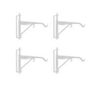 4 ganci per piante in miniatura per la scena della casa delle bambole accessori decorativi realistici staffa per piante per progetti artigianali accessori per la decorazione della scena della casa