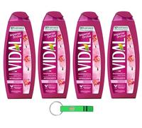 4 gel doccia Vidal Bagnodoccia/schiuma doccia con orchidea imperiale 500 ml + portachiavi Beni Culinari