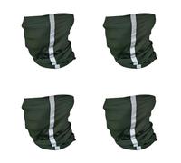 4 ghette protettive riflettenti per il collo, traspiranti, traspiranti, per coprire il collo da uomo, protezioni solari