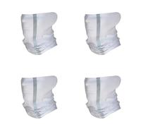 4 ghette protettive riflettenti per il collo, traspiranti, traspiranti, per coprire il collo da uomo, protezioni solari