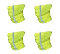 4 ghette protettive riflettenti per il collo, traspiranti, traspiranti, per coprire il collo da uomo, protezioni solari