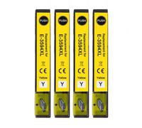 4 Giallo Cartucce d'inchiostro per Epson Workforce Pro WF-4730DTWF, WF-4730DWF