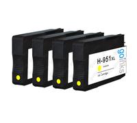 4 Giallo Cartucce d'inchiostro per HP Officejet Pro 251dw 8100e 8600 Plus 8615