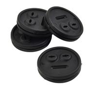 4 Gommini Sonda Termometro Per BBQ Grill Per Weber 85037-Smokey Mount
