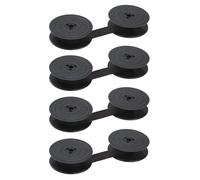 4 GR4 Nastri per Macchine da Scrivere en Nylon, Nastro Ricambio per Calcolatrice Ricambio Nastro Bobina Ricambio Compatibile Con Olivetti Nastro Nero 7 Metri