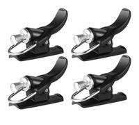 4 grilletti da pesca con fascette fermacavi, per pesca surf casting con design facile da usare per spiaggia e riva