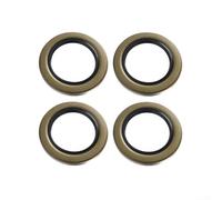 4 guarnizioni antigrasso per ruota del mozzo del rimorchio 01003600 per Dexter Texcom RV Trailer Axle Hub Wheel Mandrini 2.358-3.175 kg di ricambio diretto in metallo