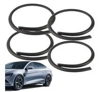 4 guarnizioni autoadesive per porte auto,Guarnizione Della Porta Automobile,Trim Prova Delle Intemperie,Isolamento Sonoro Guarnizione Della Finestra 'automobile Flessibile,Protezione Del Bordo Di Alta